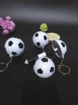 FOOTBALL BALLPOINT PEN WITH KEYCHAIN